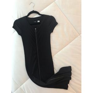 Urban Outfitters 🖤 BDG black zip midi dress